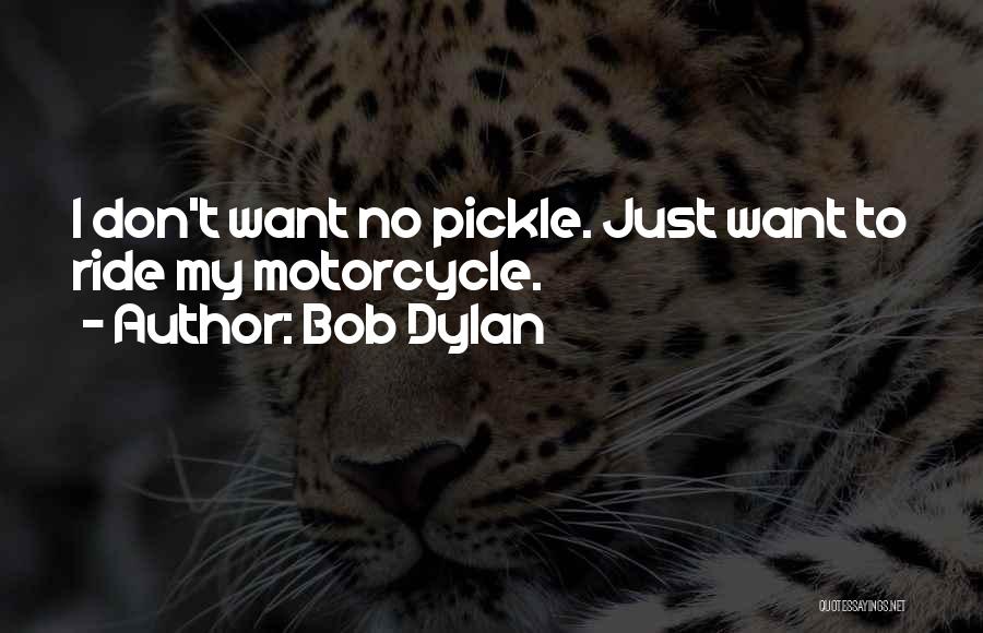 Pickle Quotes By Bob Dylan