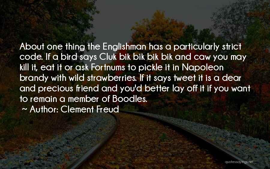 Pickle Quotes By Clement Freud