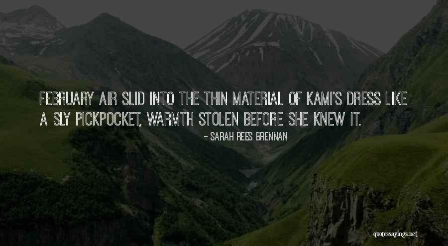 Pickpocket Quotes By Sarah Rees Brennan Pickpocket Quotes By Sarah Rees Brennan
