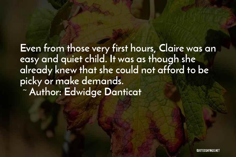 Picky Quotes By Edwidge Danticat