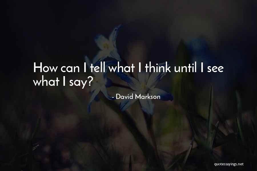Picnic At Hanging Rock Edith Quotes By David Markson