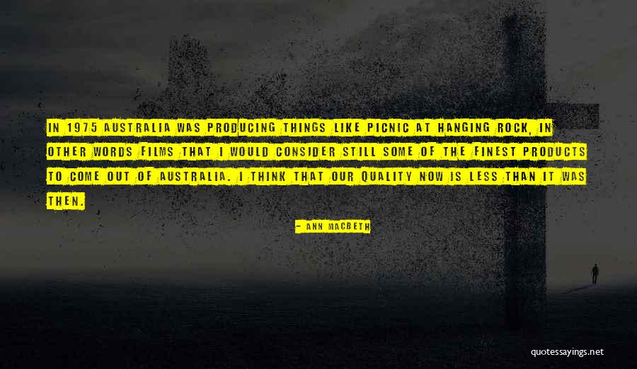 Picnic Quotes By Ann Macbeth Picnic Quotes By Ann Macbeth