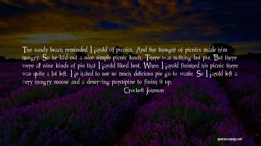 Picnics Quotes By Crockett Johnson