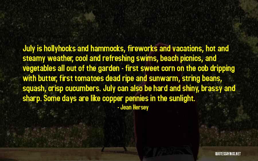 Picnics Quotes By Jean Hersey Picnics Quotes By Jean Hersey