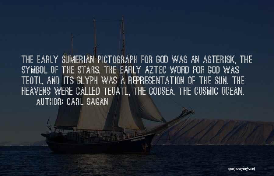 Pictograph Quotes By Carl Sagan