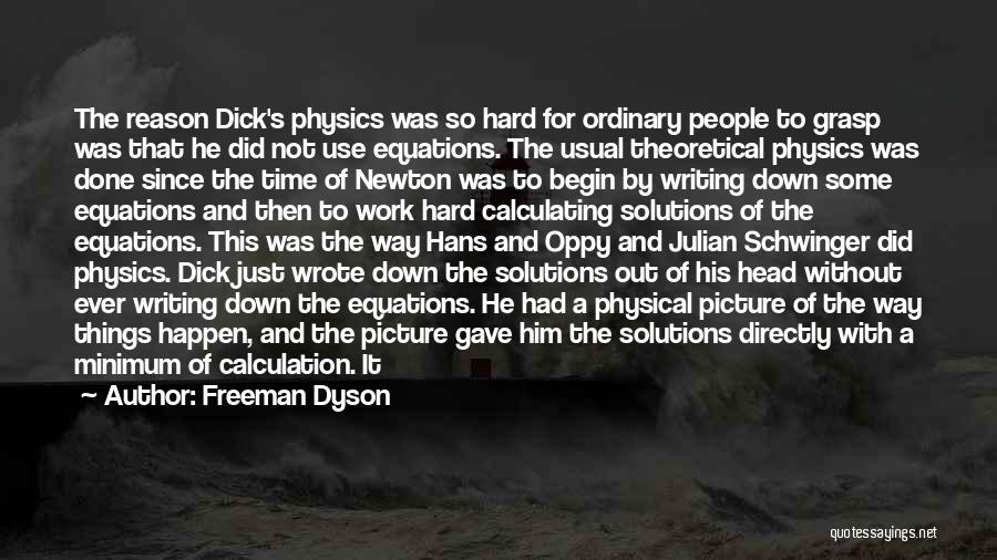 Picture For Quotes By Freeman Dyson Picture For Quotes By Freeman Dyson