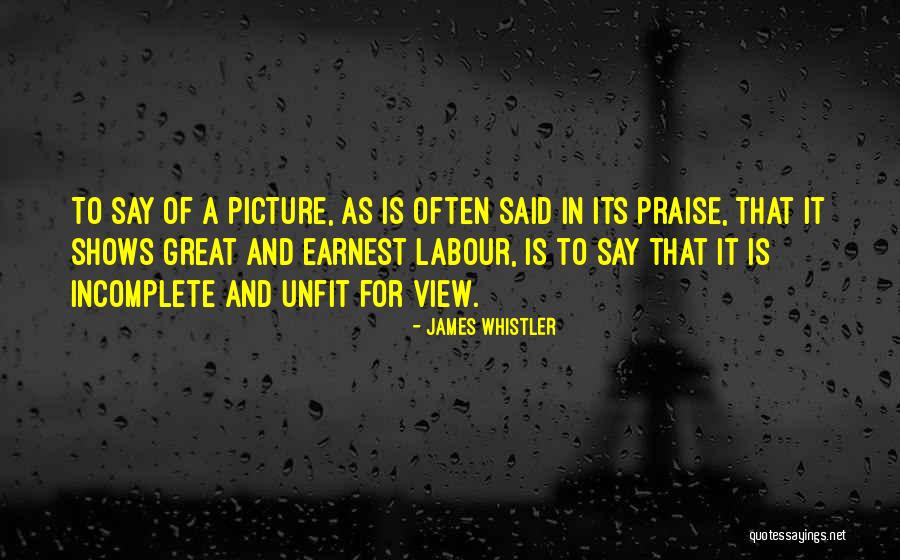 Picture For Quotes By James Whistler