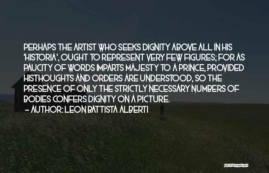 Picture For Quotes By Leon Battista Alberti