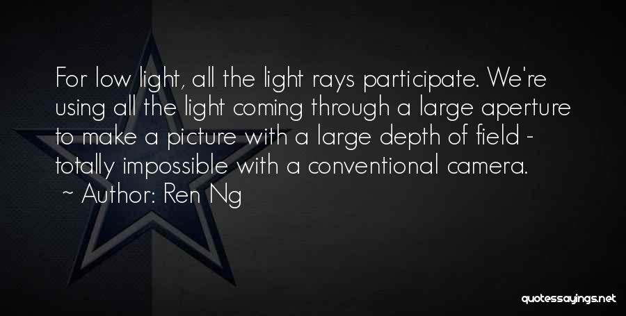 Picture For Quotes By Ren Ng