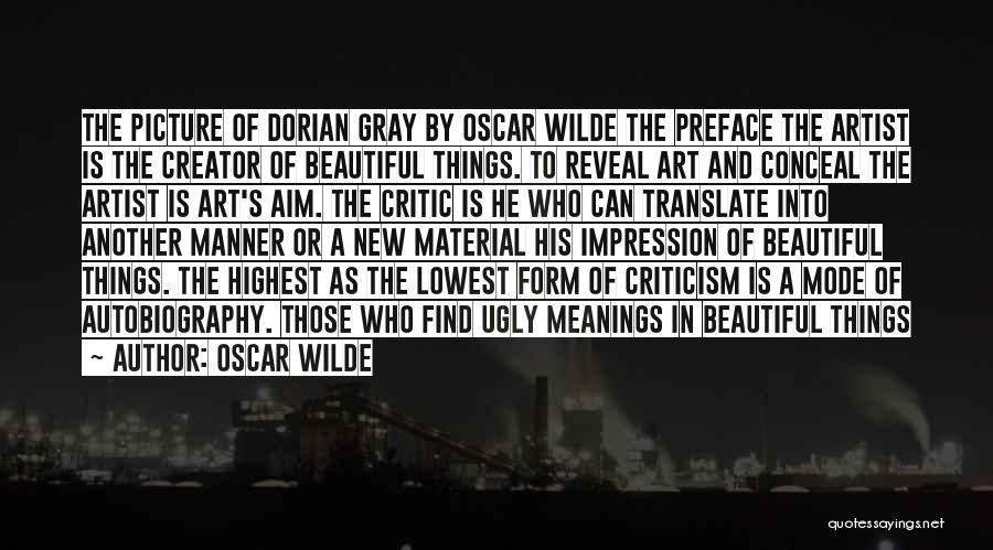 Picture Of Dorian Quotes By Oscar Wilde