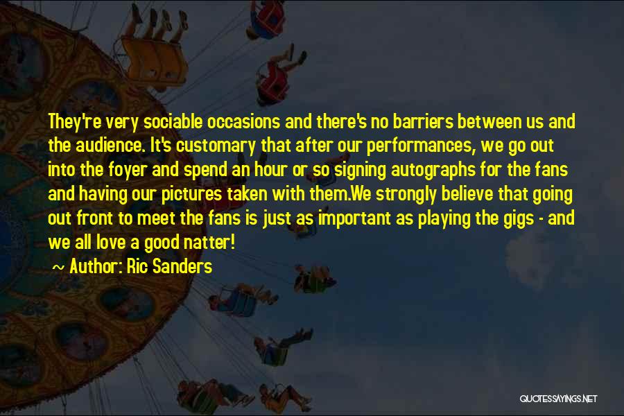 Pictures And Love Quotes By Ric Sanders