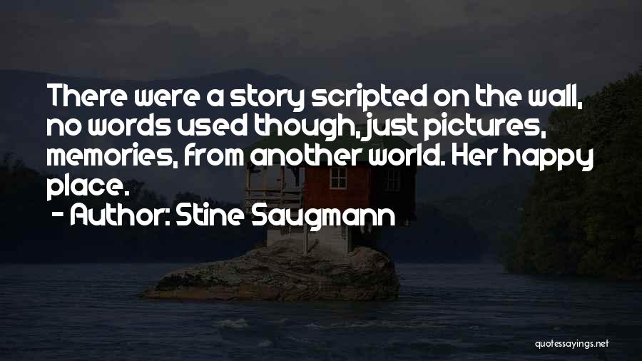 Pictures Are Just Memories Quotes By Stine Saugmann