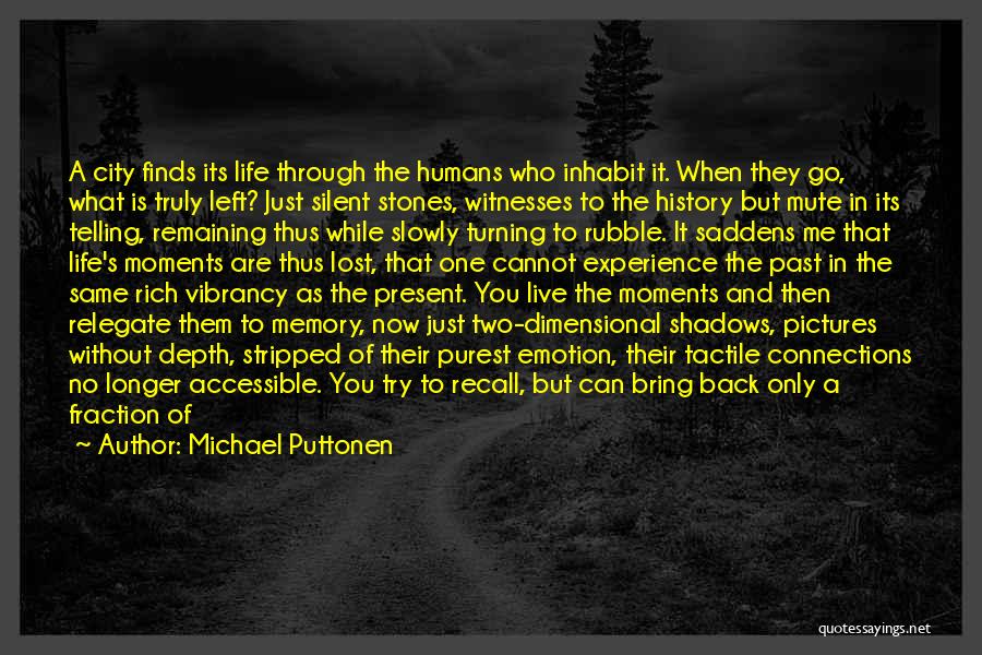 Pictures Bring Back Memories Quotes By Michael Puttonen