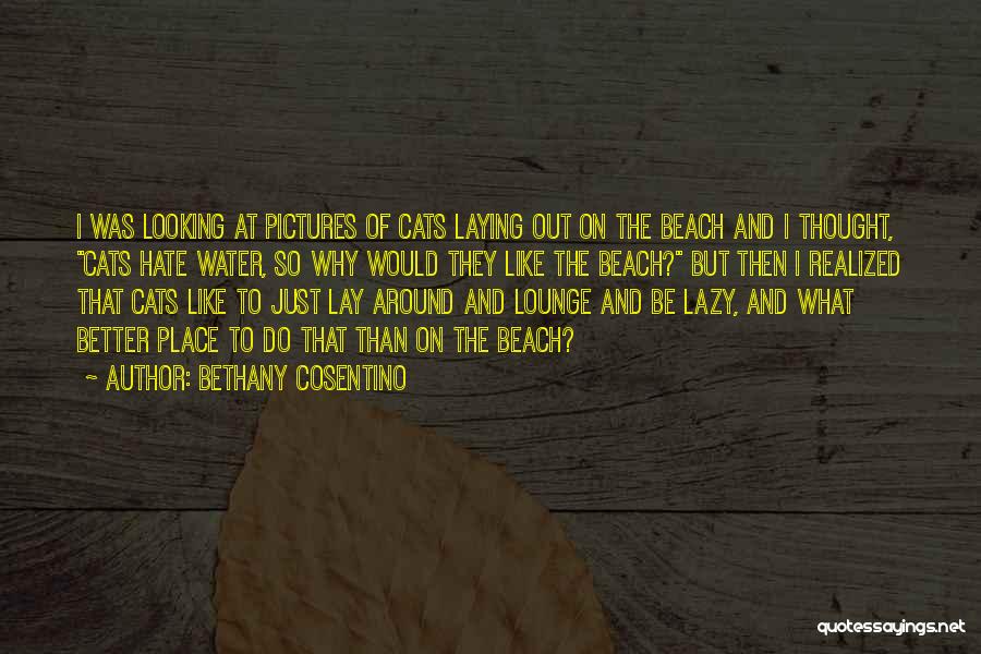 Pictures On The Beach Quotes By Bethany Cosentino