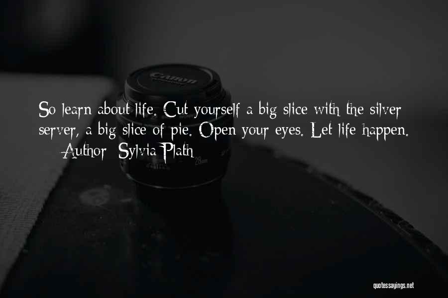 Pie Slice Quotes By Sylvia Plath