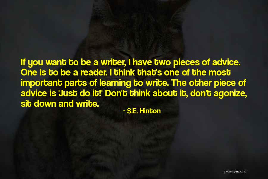 Pieces And Parts Quotes By S.E. Hinton Pieces And Parts Quotes By S.E. Hinton