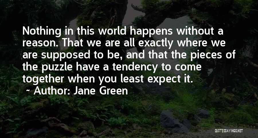 Pieces Of A Puzzle Quotes By Jane Green