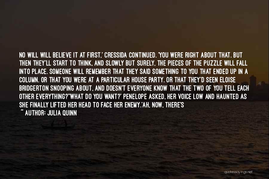 Pieces Of A Puzzle Quotes By Julia Quinn