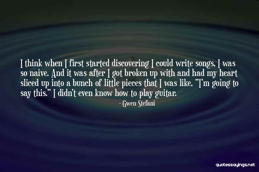 Pieces Of Heart Quotes By Gwen Stefani Pieces Of Heart Quotes By Gwen Stefani