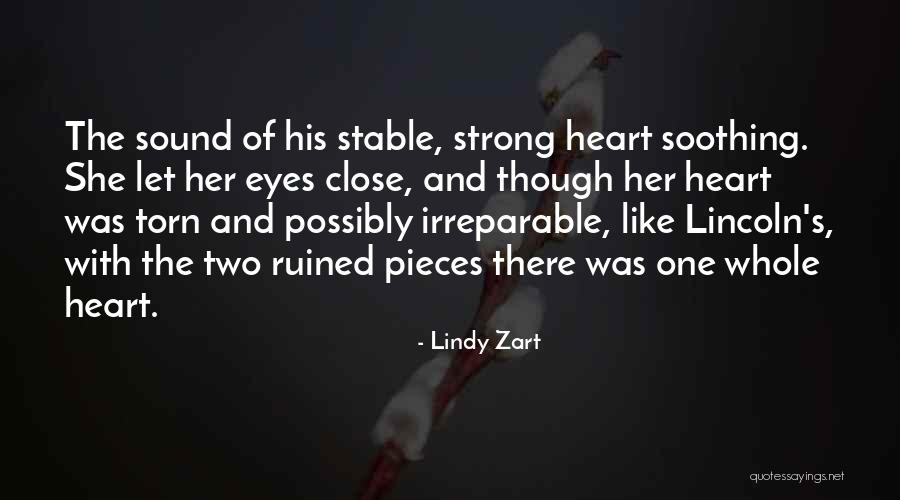 Pieces Of Heart Quotes By Lindy Zart