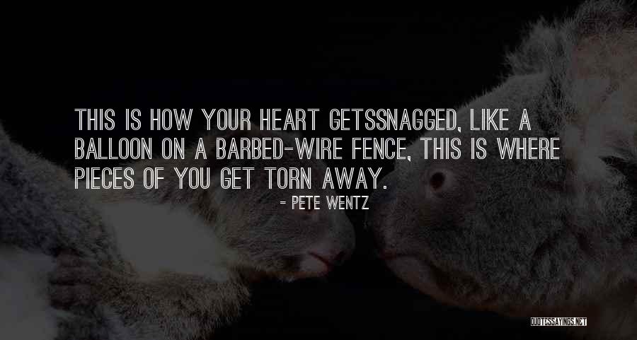 Pieces Of Heart Quotes By Pete Wentz