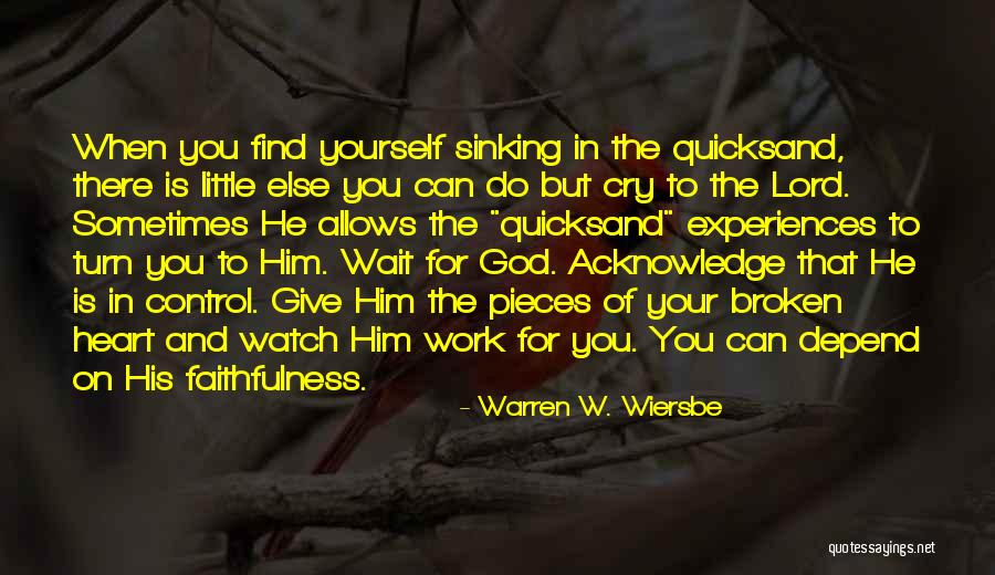 Pieces Of Heart Quotes By Warren W. Wiersbe