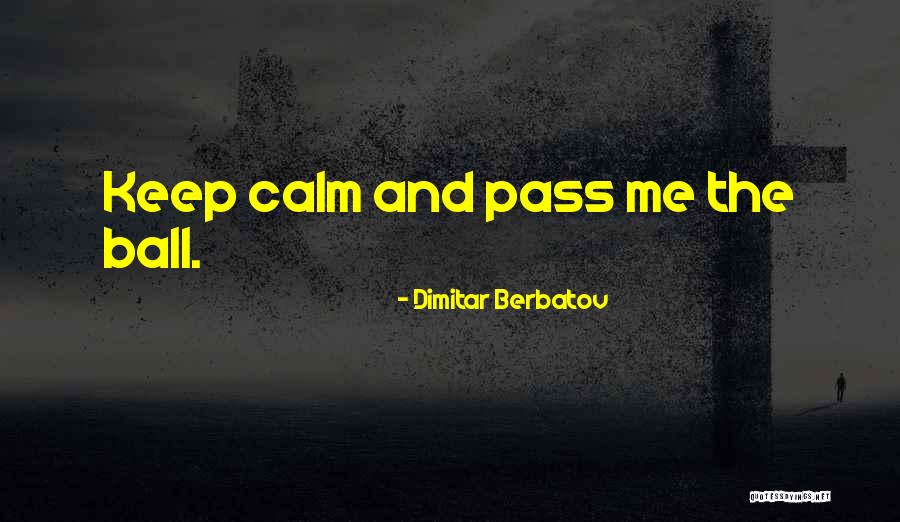 Piense Y Quotes By Dimitar Berbatov Piense Y Quotes By Dimitar Berbatov