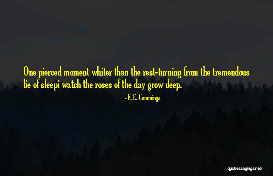 Pierced Quotes By E. E. Cummings Pierced Quotes By E. E. Cummings