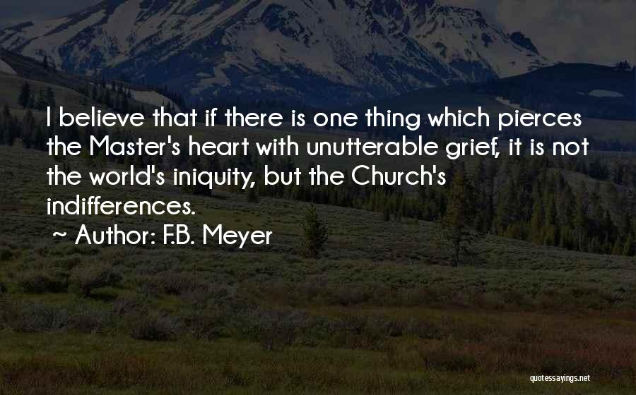 Pierces Quotes By F.B. Meyer