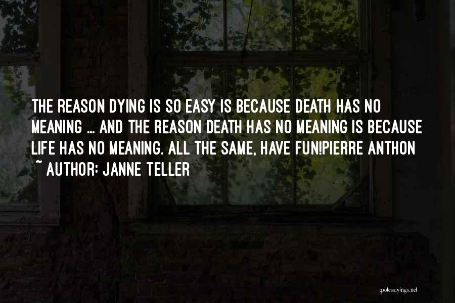 Pierre Anthon Quotes By Janne Teller