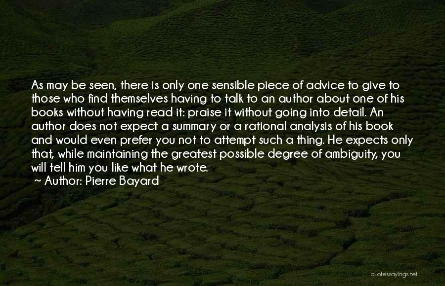 Pierre Bayard Quotes 1548792