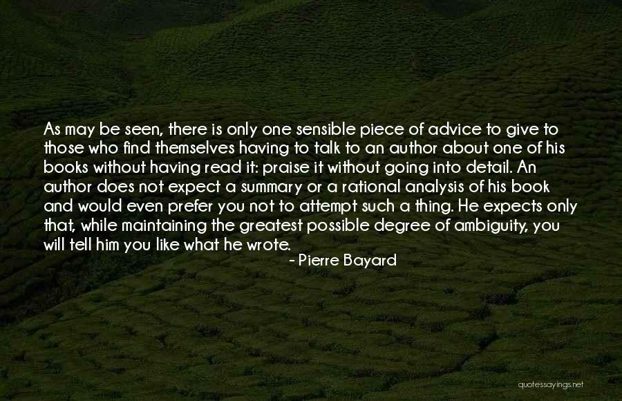Pierre Bayard Quotes 1548792 Pierre Bayard Quotes 1548792