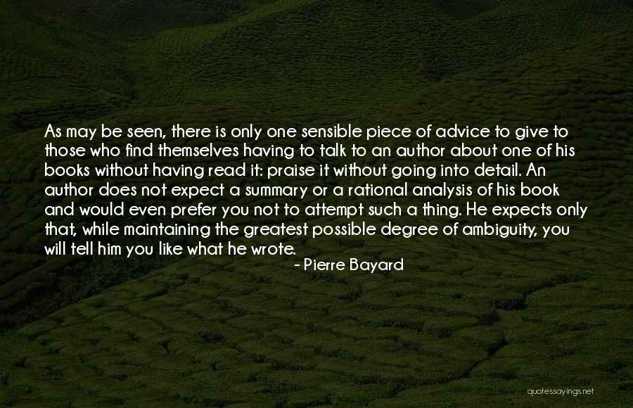 Pierre Bayard Quotes 1548792