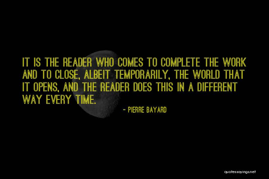 Pierre Bayard Quotes 2058443 Pierre Bayard Quotes 2058443