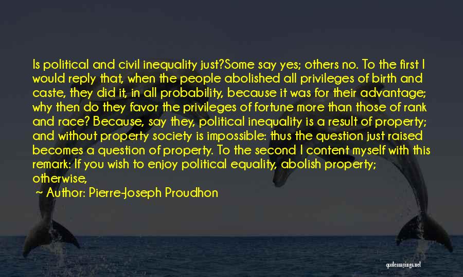 Pierre-Joseph Proudhon Quotes 717831
