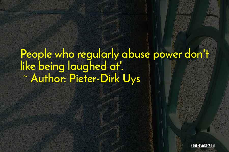 Pieter T Quotes By Pieter-Dirk Uys