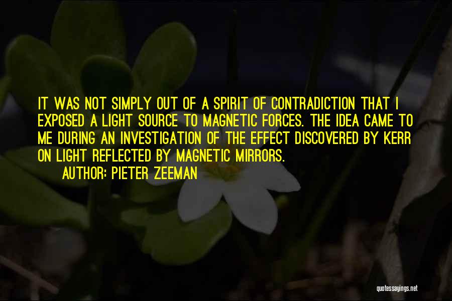 Pieter Zeeman Quotes 150352