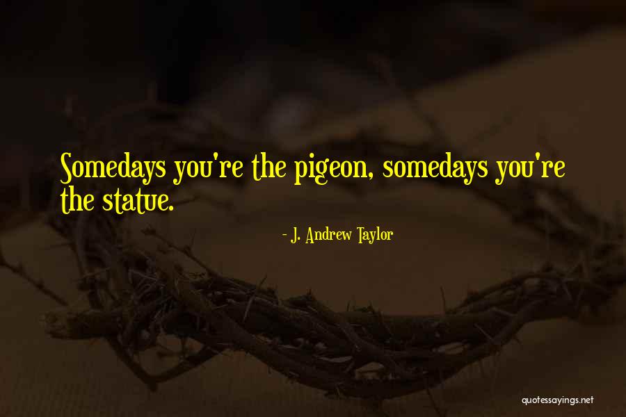 Pigeon Quotes By J. Andrew Taylor Pigeon Quotes By J. Andrew Taylor