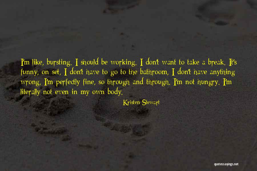 Pigeonholing People Quotes By Kristen Stewart