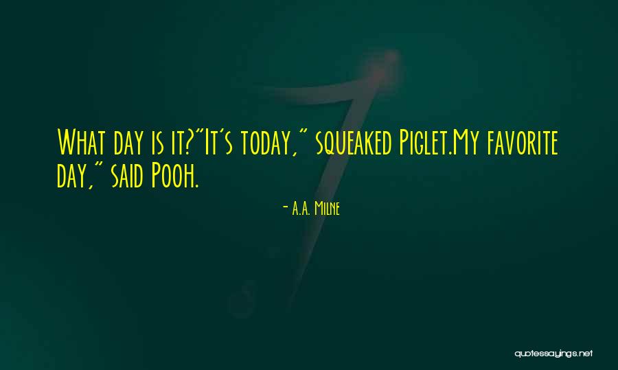 Piglet And Pooh Quotes By A.A. Milne