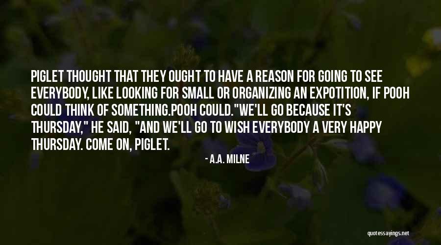 Piglet And Pooh Quotes By A.A. Milne