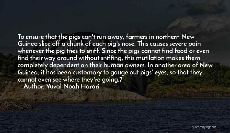 Pigs Quotes By Yuval Noah Harari