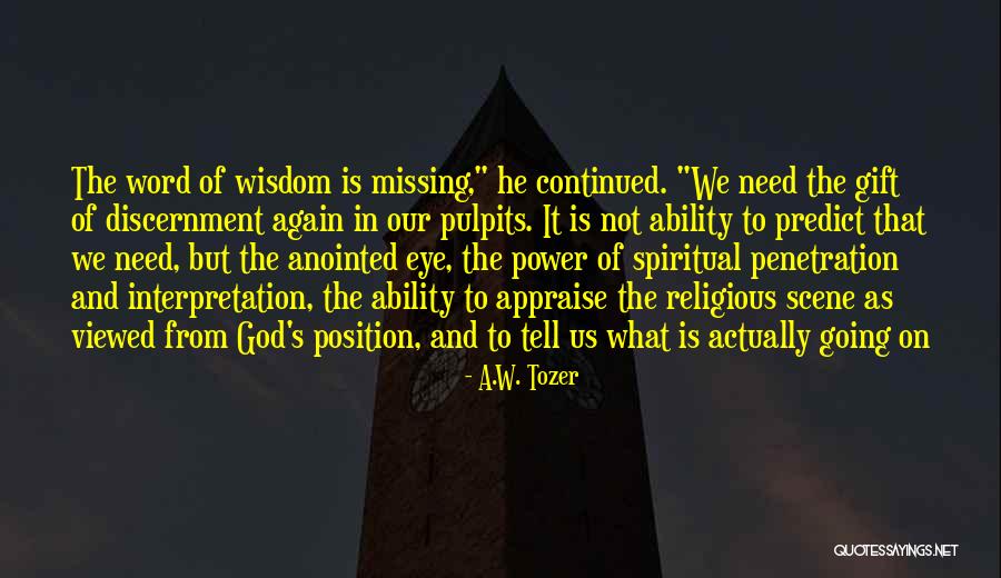 Pigweed Plants Quotes By A.W. Tozer Pigweed Plants Quotes By A.W. Tozer