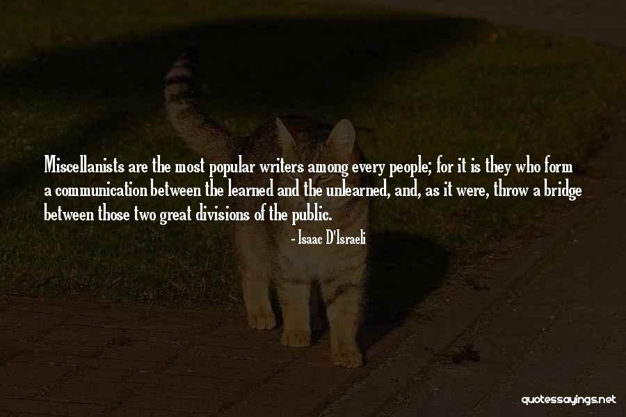 Pilda Celor Quotes By Isaac D'Israeli Pilda Celor Quotes By Isaac D'Israeli