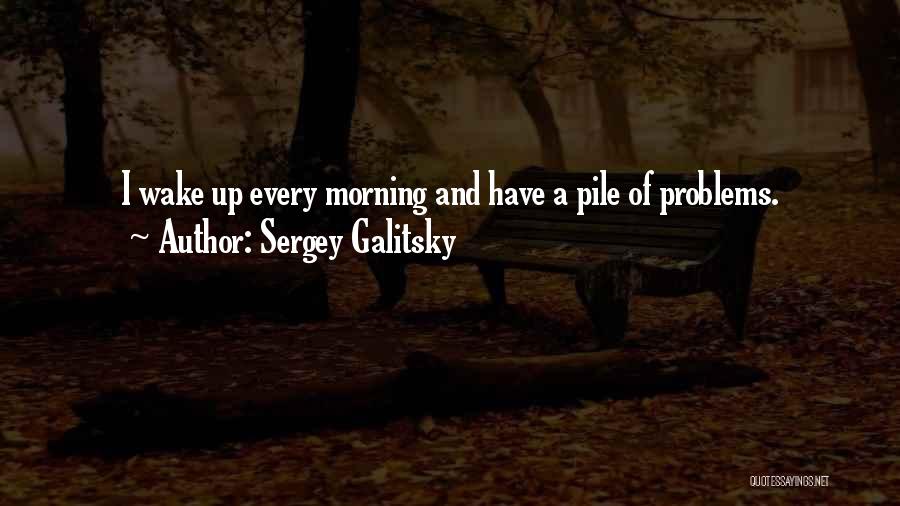 Pile Up Quotes By Sergey Galitsky