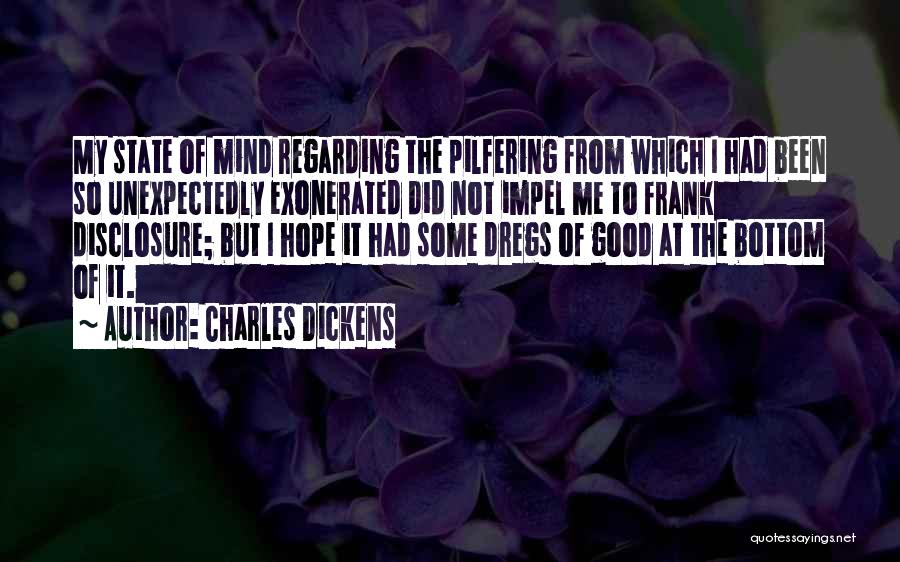 Pilfering Quotes By Charles Dickens