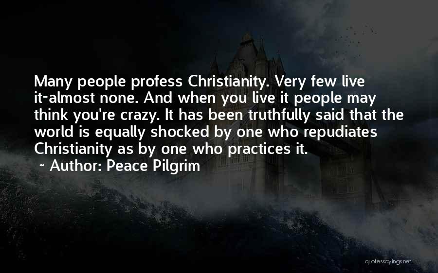 Pilgrim Quotes By Peace Pilgrim