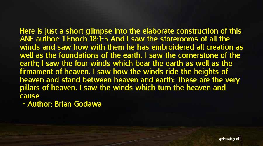 Pillars Of Earth Quotes By Brian Godawa