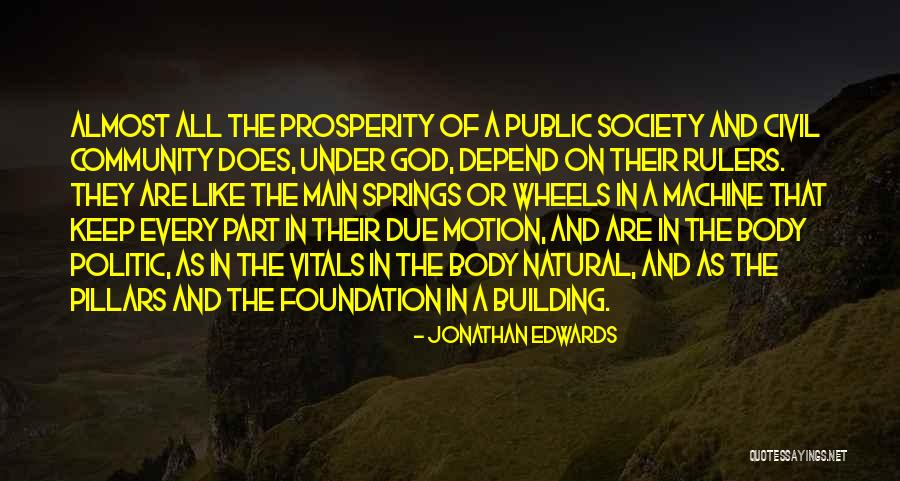 Pillars Of The Community Quotes By Jonathan Edwards Pillars Of The Community Quotes By Jonathan Edwards