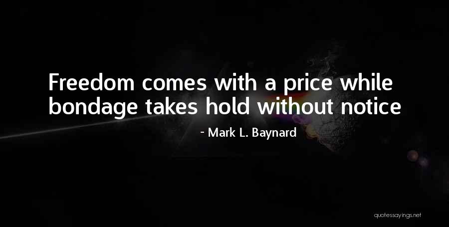 Pilllow Quotes By Mark L. Baynard Pilllow Quotes By Mark L. Baynard